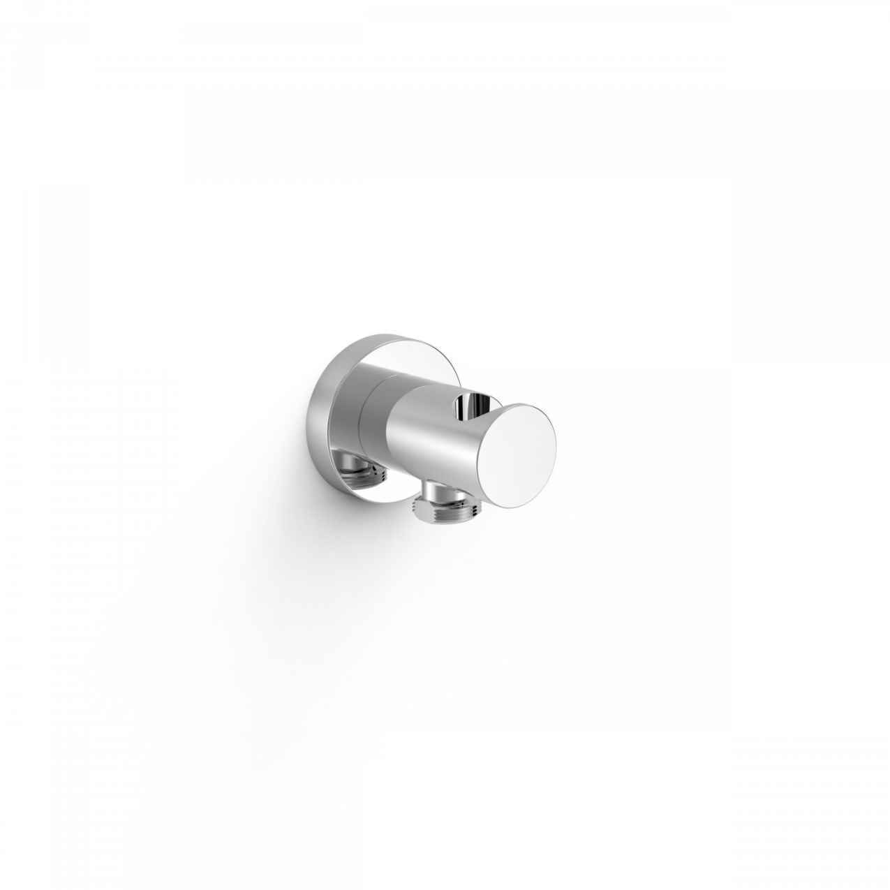 SOPORTE DUCHA CON TOMA PARED 1/2" TRES CROMO 