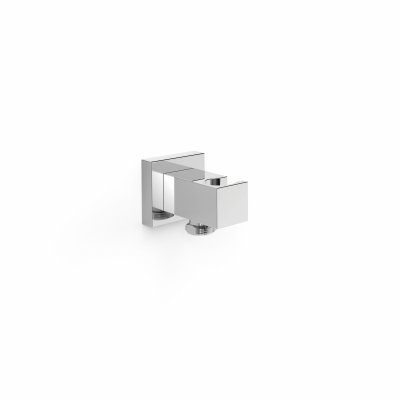 SOPORTE DUCHA CON TOMA PARED 1/2" CROMO TRES 