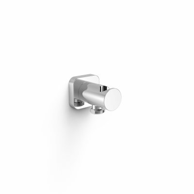 SOPORTE PARA DUCHA C/TOMA 1/2" TRES CROMO