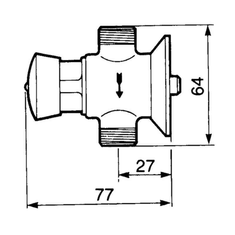 PRESTO 12 GRIFO URINARIO 31002