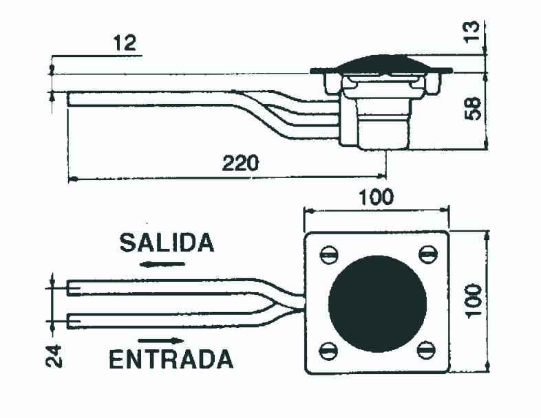 PRESTO PEDAL 509 PULSADOR PIE -23100-