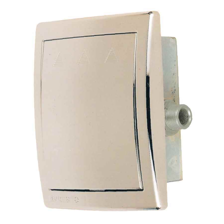 PRESTO 1000 A FLUXOR WC CON TAPA ABS CROMO BRILLO 