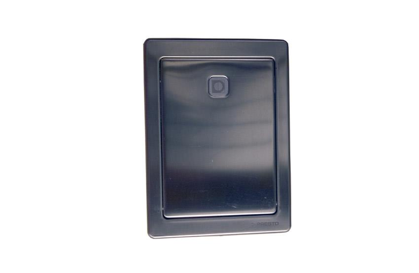 PRESTO MARCO PULSADOR ACERO INOX