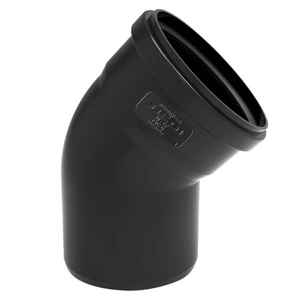 CODO 110X87º BAJANTE INSONORIZADA PHONOBLACK