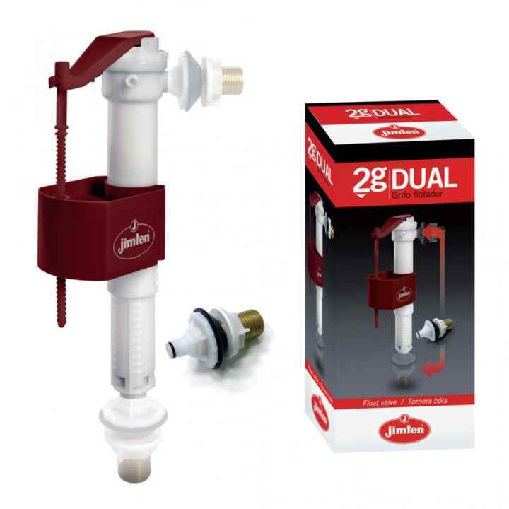 GRIFO FLOTADOR DUAL JIMTEN S-465 3/8"