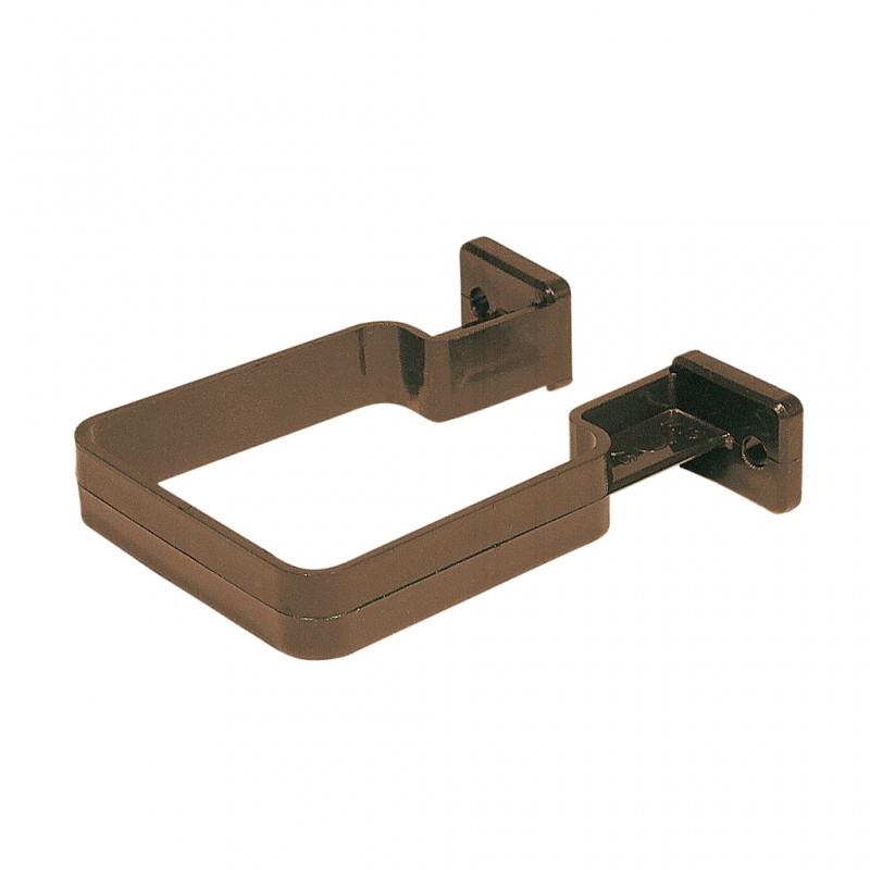ABRAZ. TUBO BAJANTE CANAL OMEGA MARRON -41096-