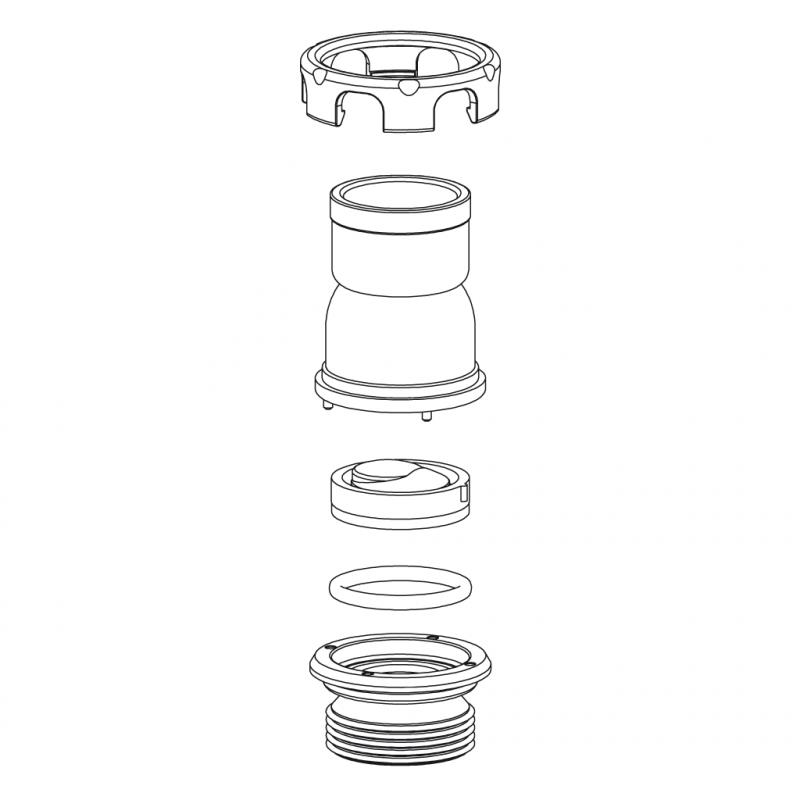 CONJUNTO VALVULA ANTIRETORNO CICLON -75111-