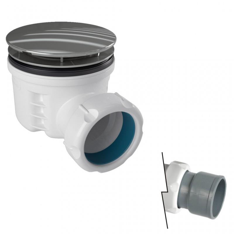 VALV, DUCHA EN BOLSA S-578 11/2X85 62Ø ABS CROMO -