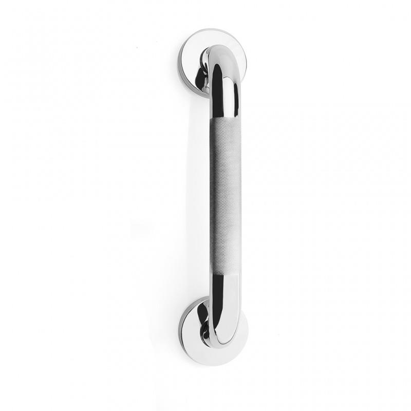 ASIDERO RECTO ACERO INOXIDABLE 32Ø 38CM ESTRIADO 