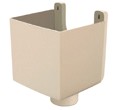COLECTOR BAJANTE CENTRAL Ø80 BAO80B BLANCO