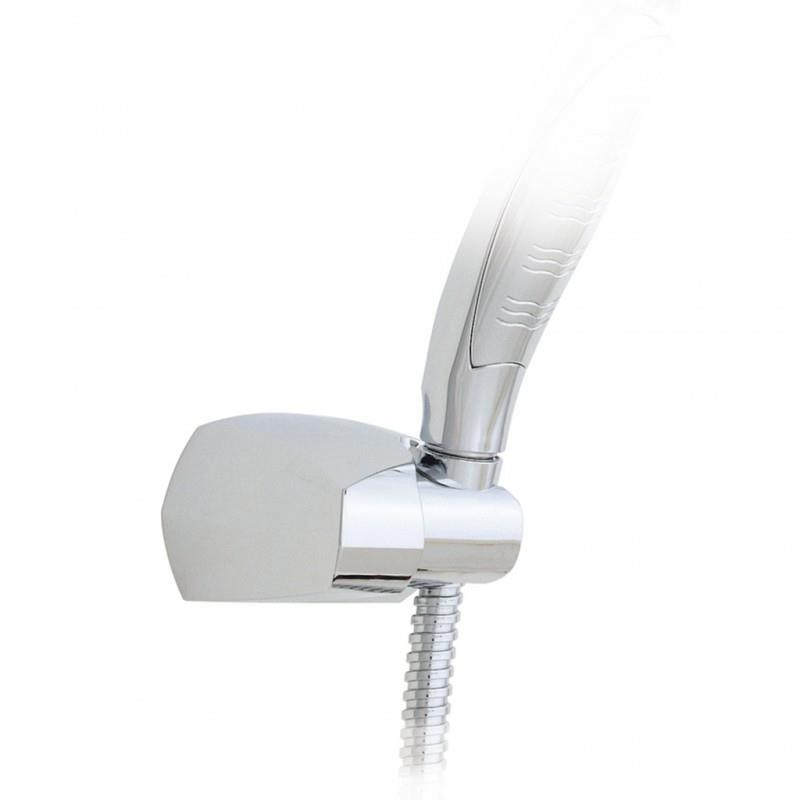 SOPORTE D/T TECHNO CROMADO 