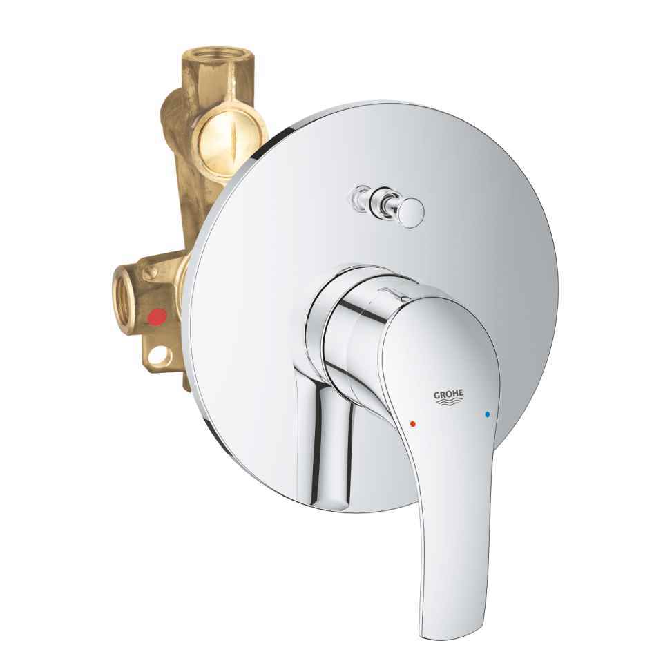 GROHE MNDO BAÑO/DUCHA EMPOTRADO EUROSMART CROMO 