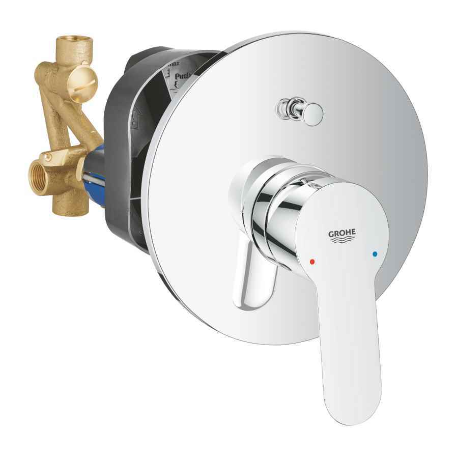 GROHE MONOMANDO BAÑO/DUCHA EMPOTRADO BAUEDGE CROMO