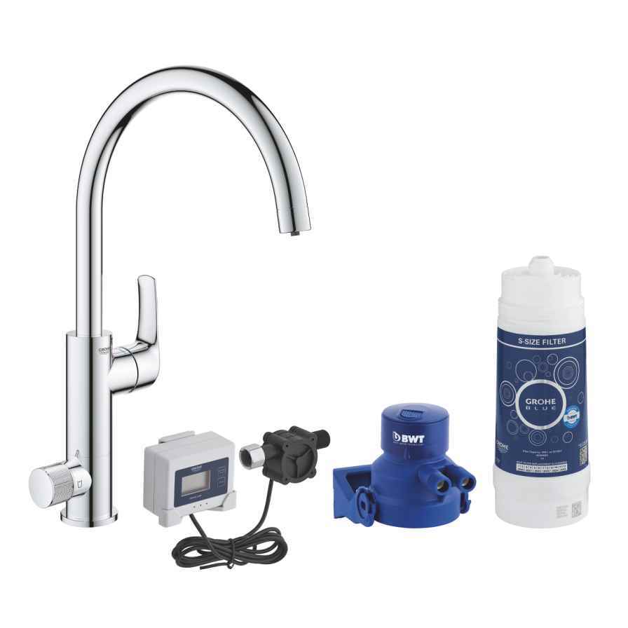 GROHE BLUE PURE FILTRO "S" Y CAUDALIM. CROMO