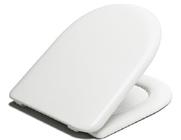 ASIENTO W.C MILOS BLANCO BISAGRA M-36P 