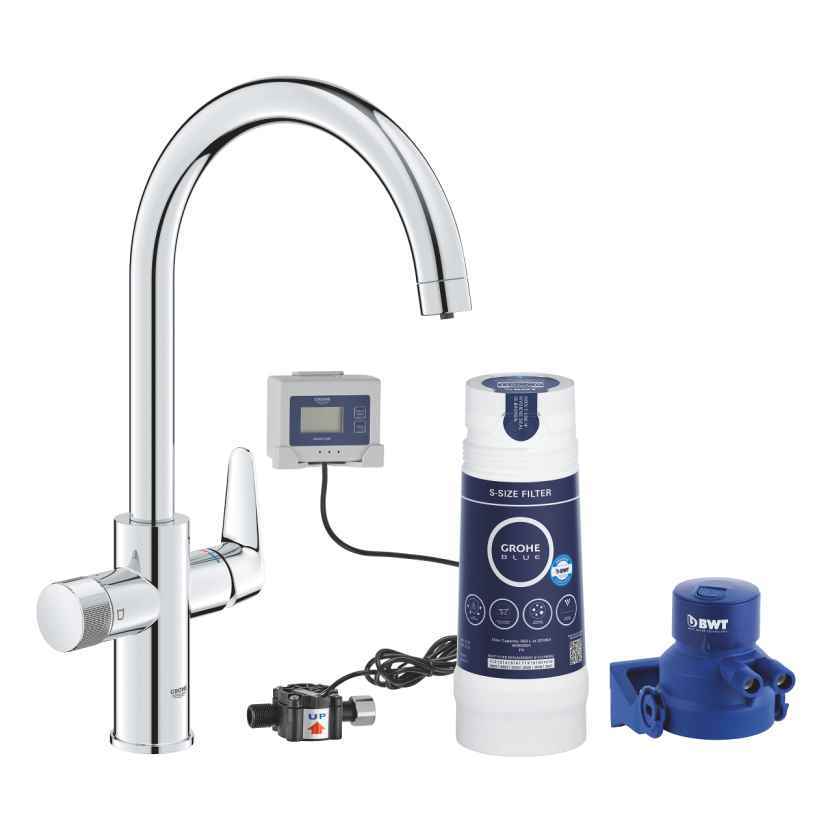 GROHE BLUE PURE BAUCURVE CROMO 30581000