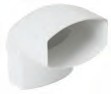 CODO 90º OVATION BLANCO 90X56 