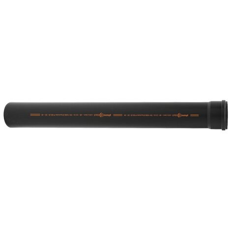 MTS TUBO 125Ø BAJANTE INSON. PHONOBLACK (TUBO 3MT)