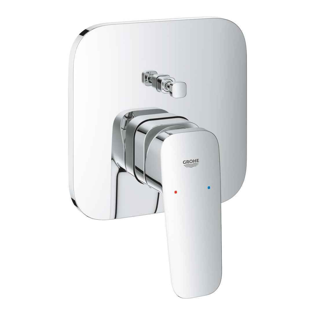 GROHE MONOMANDO EMPOTRADO BAÑO/DUCHA CUBEO CROMO 