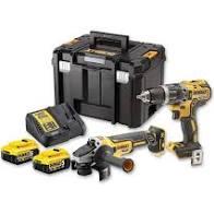 KIT KR 18V=DCD796+DCG405+2 BA 5AH DCK2080P2T-QW