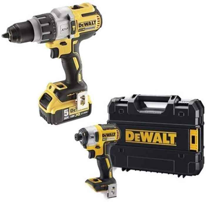 KIT DEWALT TALADRO PERCUT+ATORN. IMPACTO CPROF138