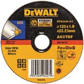 DISC.CORT EXTREME PARA ACERO 125X1X22 DT43340-XJ