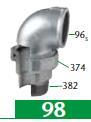 CODO ENLACE M/H GALV. FIG. 98 DE 1" 09825005