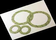 JUNTA P/BRIDA SIN AMIENTO DIN2690 DN 15 1/2"JBKSA0