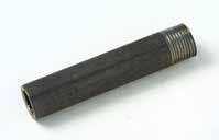 PUNTA ROSCADA NEGRA 1 EXTREMO 1/2"X40MM